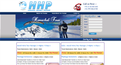 Desktop Screenshot of himachalholidays.org