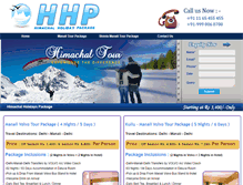 Tablet Screenshot of himachalholidays.org